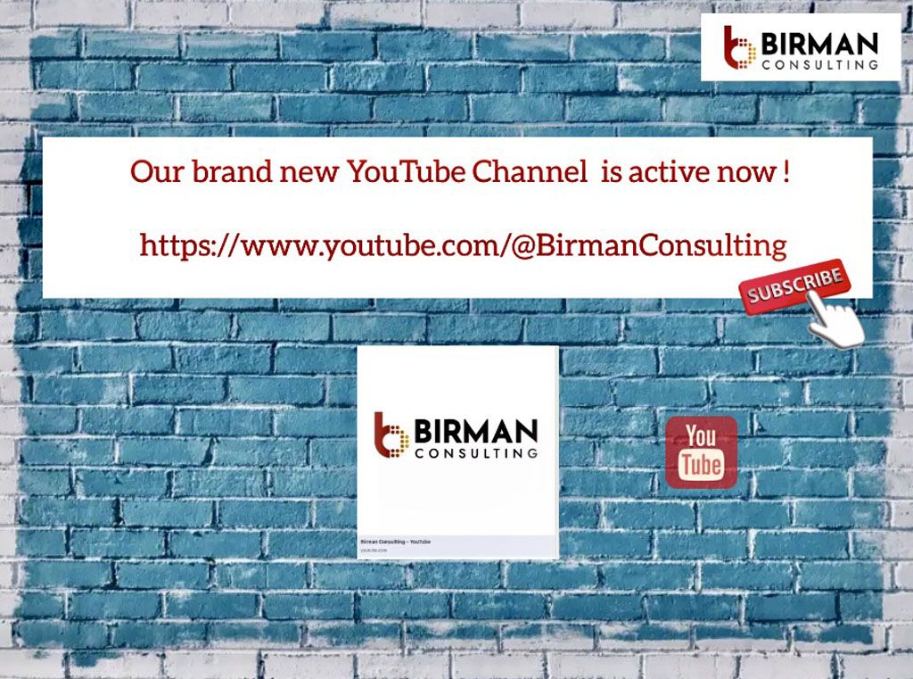 Our Brand New Youtube Channel is Now Active! Stay tuned!